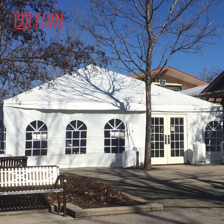 Роскошные палатки из ПВХ с алюминиевой рамкой, 15 м, 15 на 30