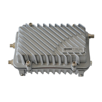 Mini receptor óptico de fibra de 2/4 puertos para exteriores, catv ftth, estilo activo, con agc