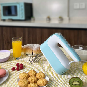 NetmegO Handheld Electric Mixer 300W 5 Speeds With Wire Whip Dough Hook For Whipping Cream Beating Eggs Stirring - Product Image 4