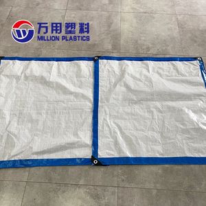 Teloni <span class=keywords><strong>in</strong></span> Polietilene Resistenti allo Strappo, Copertura Antipioggia, Telo da Picnic, Telo da Campeggio - Product Image 4