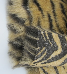 香农经典高绒仿毛皮假虎皮毛毯/Caot/玩具面料 - Product Image 3