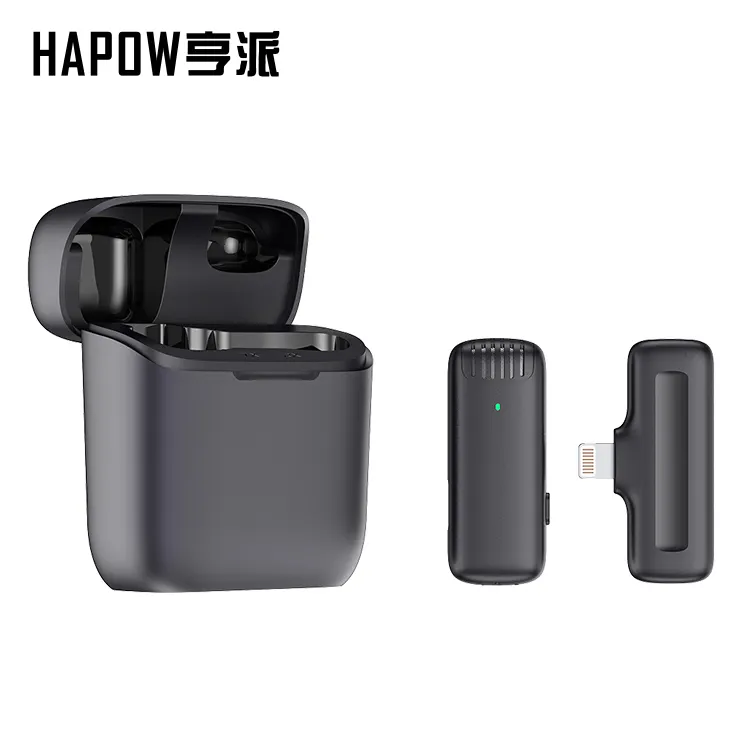 Hapow Wireless Saxophone Instrument Microphone Sax Mic With Echo Reverb Effect wireless microphone meeting conference recording