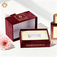 Boîte cadeau en velours pliable, boîte à bijoux en velours, logo personnalisé en estampage à chaud, étiquette métallique, emballage cadeau luxueux et élégant pour les cadeaux de mariage