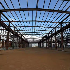 Fabrication d'usine h Structure Line Structures en acier préfabriquées pour entrepôt de carport d'immeuble de bureaux - Product Image 5