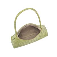 Sac fourre-tout vintage en PU tressé pour femme, avec fermeture magnétique, convertible, mini pochette détachable, style urbain, vente en gros