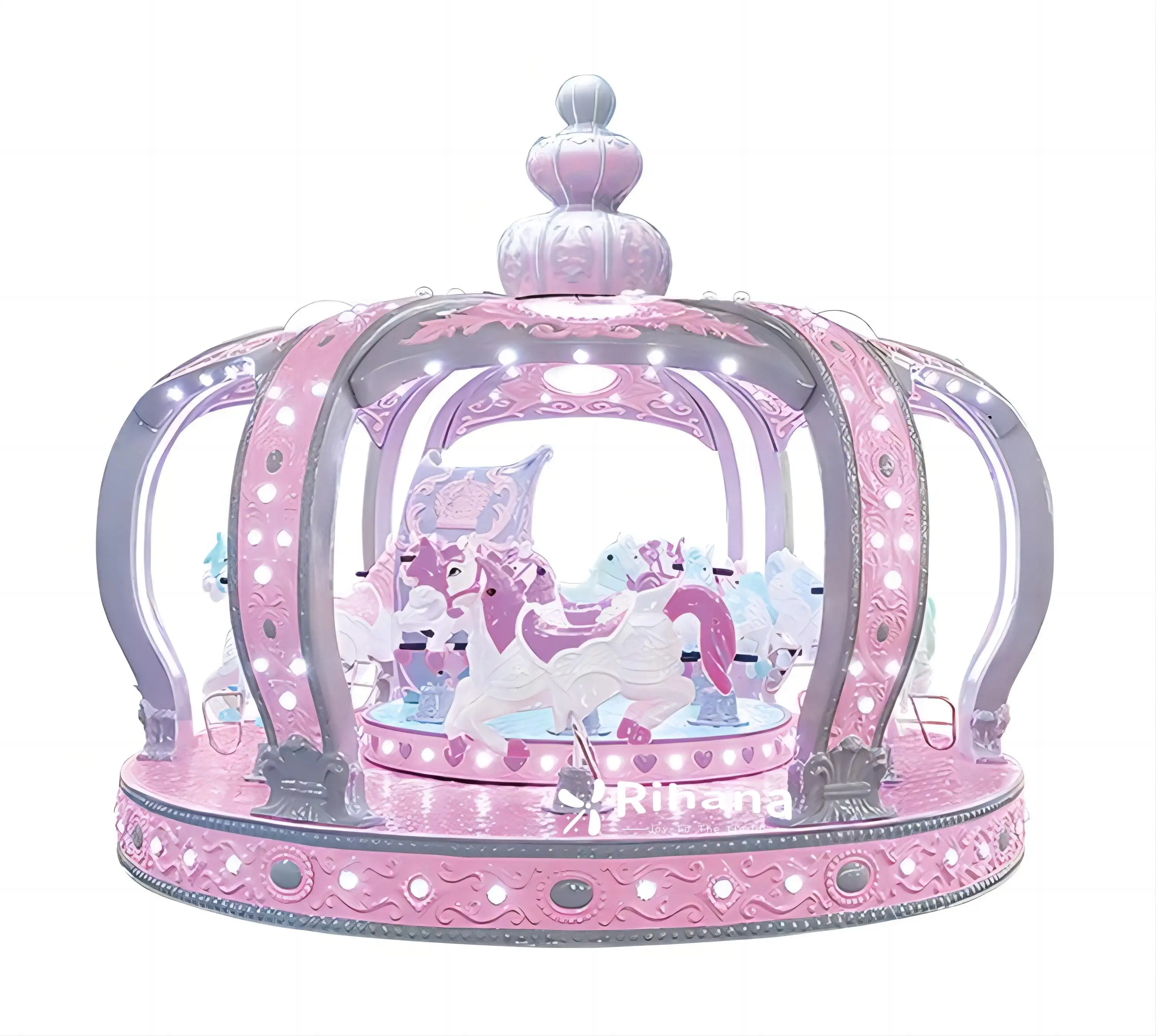 2023 Hot Selling Commercial Carnival Amusement Carousel Crown/Crown Carousel Equipment for Sale