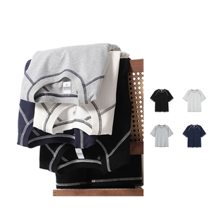 Camisetas de algodón de gran tamaño personalizables para hombre, impresión digital deportiva informal en tela tejida para deportes y ocio - Product Image 6