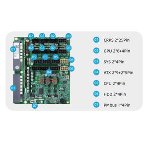 CRPS papan adaptor modul catu daya redundan <span class=keywords><strong>1</strong></span> + <span class=keywords><strong>1</strong></span> Modular penuh untuk Server dengan efisiensi tinggi catu daya PC 3000W - Product Image 5