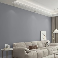 Paket 2 Gulungan * Wallpaper Perekat Diri Tahan Air untuk Renovasi Rumah, Wallpaper Latar Belakang Kamar Tidur dan Ruang Tamu yang Nyaman