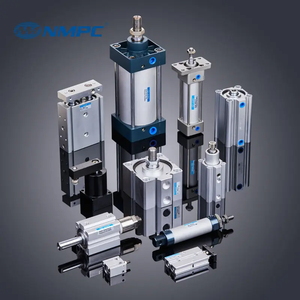 Dnc 32 40 50 63 80 100 125 giá rẻ giá nhà sản xuất áp suất không khí thiết bị truyền động iso6431 tiêu chuẩn Xi lanh khí nén - Product Image 6