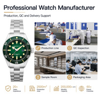 Reloj de Cuarzo para Hombre de Fábrica, Acero Inoxidable, Luminoso, con Fecha, 3ATM, Puntero Simple, Movimiento MIYOTA, Venta al Por Mayor, OEM, ODM, Reloj de Negocios