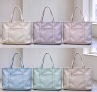 Sacs de courses en toile de coton recyclé, couleur personnalisée, logo avec impression de lettres, ruban et poignées en corde, fermeture à glissière, sacs fourre-tout