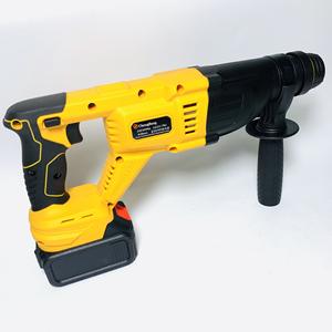 <span class=keywords><strong>Marteau</strong></span> perforateur sans fil jaune de 28 mm, perceuse à percussion sans fil, <span class=keywords><strong>marteau</strong></span> rotatif électrique léger et portable pour le perçage du béton - Product Image 5