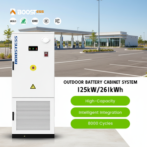 Commercial Industrial All-in-one Solar <b>Energy</b> Power <b>System</b> 125kwh 261kwh Lithium Battery <b>Storage</b> Cooling Grid - Product Image 1