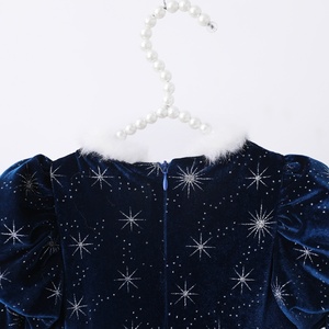 Abito da principessa invernale da ragazza abito da <span class=keywords><strong>bambina</strong></span> <span class=keywords><strong>vestito</strong></span> da <span class=keywords><strong>bambina</strong></span> a maniche lunghe <span class=keywords><strong>vestito</strong></span> natalizio con mantello - Product Image 5