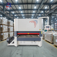 Machine de ponçage professionnelle de haute précision pour la production de panneaux MDF avec moteur et roulement, pour usine de portes