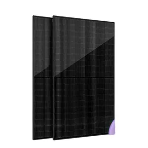 중국에서 태양 전지 패널 제조 업체 모든 블랙 400w OEM 맞춤형 Pv 모듈 400 와트 대상 포진 태양 전지 패널