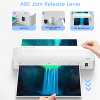 Laminateur à froid et à chaud FN335 en stock aux États-Unis pour documents A4/A3/A5/A6, usage scolaire et professionnel