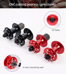 Mozzo BLOOKE a 32 Fori, Freno a Disco DT200 con 2 Cuscinetti, Compatibile con 8/9/10/11 Velocità, Boccola per Cassetta Anteriore e Posteriore, Manicotto a Sgancio Rapido per Bicicletta - Product Image 2