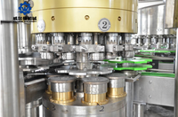 Ensemble complet de canettes en aluminium automatiques, ligne de Production de jus de fruits, boisson, Soda, Production d'eau