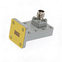 Adaptateur coaxial personnalisable en cuivre pour guide d'ondes (lancement par l'extrémité) – Convertisseur coaxial de haute qualité HXT-140WCAN