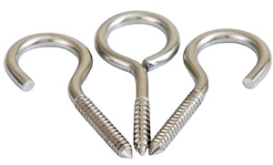 Hook Hàn Mắt Trắng Thép Không Gỉ Weleded Kit Mắt Cừu Vít Knuckle Cổ Áo Khai Thác Bu Lông Tự Khai Thác Vít Với Nhẫn - Product Image 3