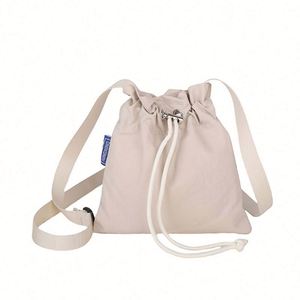 Bolsas de Compras de Lona Ecológicas con Logotipo Personalizado, 100% Algodón Orgánico, con Cordón, Modernas - Product Image 2