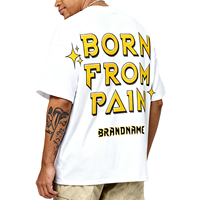 T-shirts pour hommes surdimensionnés de haute qualité, avec logo personnalisé, prix d'usine direct, vente directe, pour activités d'entreprise