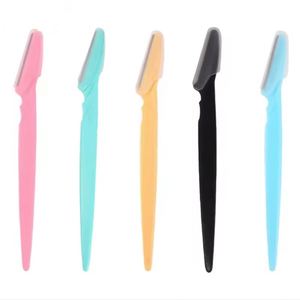 Cuchilla de Plástico para Cejas Colorfulmedium de 14.5cm con Cuchilla Afilada y Herramienta de Raspado - Product Image 1