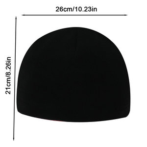 防风保暖双面摇粒绒帽子小号秋冬骑行西瓜图案男款 - Product Image 6