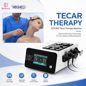 Máquina de Fisioterapia Tecar de Diatermia Capacitiva y Resistiva de 448khz con Certificación CE para Recuperación de Tejidos Profundos - Product Image 1