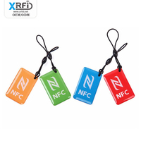 Réinscriptible personnalisée Passif NFC ÉTIQUETTE 213/215/216 porte-clés RFID Étiquette Époxy Porte-clés Porte-clés