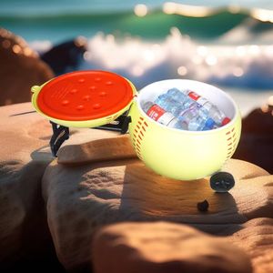 กล่องเก็บความเย็นสำหรับอาหารและเครื่องดื่มใช้งานได้อเนกประสงค์แบบพกพาสำหรับฟุตบอลเย็นและอุ่นอเนกประสงค์ - Product Image 3