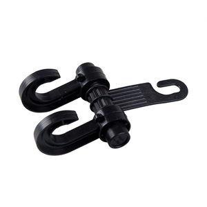 Factory wholesale <b>car</b> double <b>hooks</b>, creative multi-functional plastic <b>hooks</b>, interior accessories, small <b>hooks</b> for seat backs. - Product Image 5