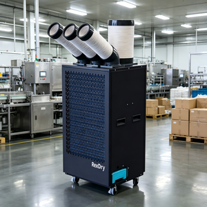 <span class=keywords><strong>Aire</strong></span> Acondicionado Portátil Industrial de 4500W, Unidad de Refrigeración Móvil para Fábricas y Almacenes - Product Image 3