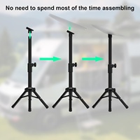 Nouveau mini trépied transfrontalier avec support triangulaire réglable et rotatif pour l'extérieur