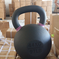 Logo personnalisé grand poids vente en gros ensemble Kettlebell 50kg Kettlebell