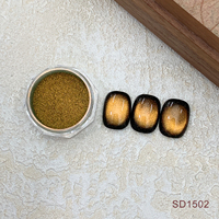 2025 Offre Spéciale nouveau 3D couleur forte magnétique oeil de chat poudre Mica perle Pigment holographique vernis à ongles poudre revêtement