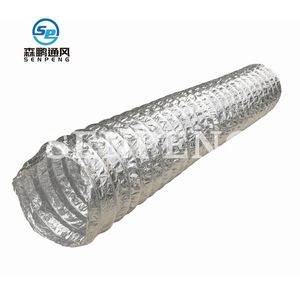 HVAC ท่ออลูมิเนียมฟอยล์ยืดหยุ่นระบายอากาศสารหน่วงไฟ - Product Image 6