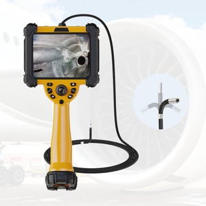360 °   Endoscope flexible 1080P HD étanche IP67 avec source <span class=keywords><strong>de</strong></span> lumière LED pour l'entretien des compresseurs d'avion - Product Image 3