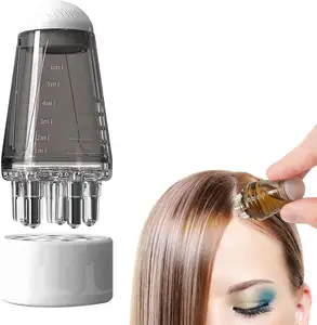 Kopfhaut-Massagegerät für das Haarwachstum, Haaröl-Bewerber Kopfhaut-Bewerber Flasche für das Haarwachstum Behandlung Medizin Ätherisches Öl