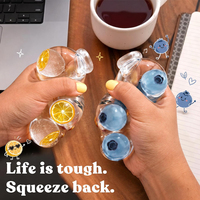 Jouet sensoriel anti-stress en TPR en forme de bouteille, à remontée lente, pour enfants et adultes, vente en gros