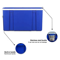 Glacière portable de pêche et pique-nique 66L en gros, étanchéité renforcée, imperméable et anti-fuite