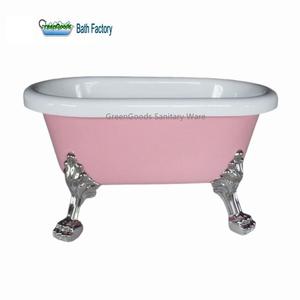 <span class=keywords><strong>Bañera</strong></span> acrílica de alta calidad para bebés, baño interior <span class=keywords><strong>con</strong></span> cuatro <span class=keywords><strong>patas</strong></span>, tamaño pequeño, 910mm, Económica - Product Image 1