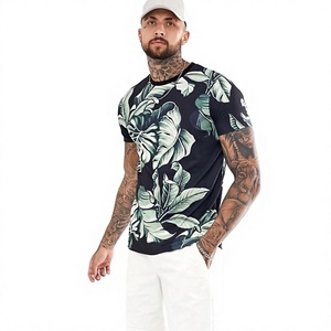 T-shirt à manches courtes pour homme, imprimé par sublimation, 100% polyester, col rond, coupe décontractée, motif photo, tissu tricoté - Product Image 1