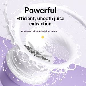 Mixeur Portable Rechargeable 650ml Sans Fil avec Lame en Acier Inoxydable 304, 60W, pour Smoothies, Fruits et Légumes - Product Image 3