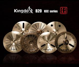 Kingdo <span class=keywords><strong>KEC</strong></span> Series 16 "18" Ozone China Cymbal B20 Platillo de efecto hecho a mano para Kit de batería - Product Image 5