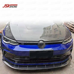 Lèvre avant en FIBER de carbone de STYLE JSK, pièce de rechange pour VW <span class=keywords><strong>GOLF</strong></span> 8 MK8 <span class=keywords><strong>GTI</strong></span>, <span class=keywords><strong>2021</strong></span> - Product Image 2