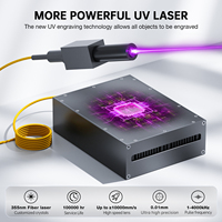 Machine de marquage laser UV pour le codage de composants électroniques en plastique PCB DAJA A1 ultra-fine 0,001 mm 5W