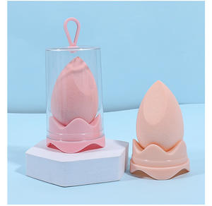 <span class=keywords><strong>2022</strong></span> Offre Spéciale Beauté Lotus Voyage Maquillage Éponge Emballage Cas - Product Image 6